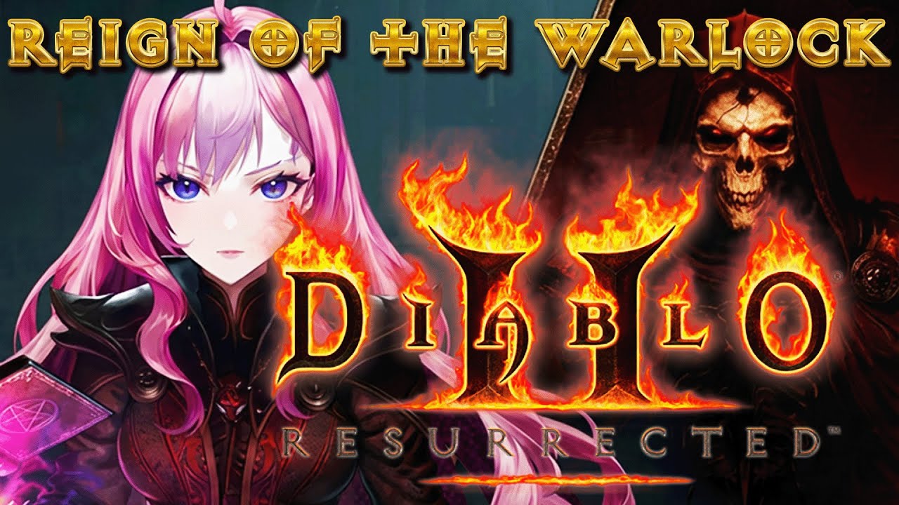 #02【D2R】WARLOCKビルドを考えながらプレイ＆レビューDEMON＋CHAOS｜DIABLO2【ディアブロ2リザレクテッド】