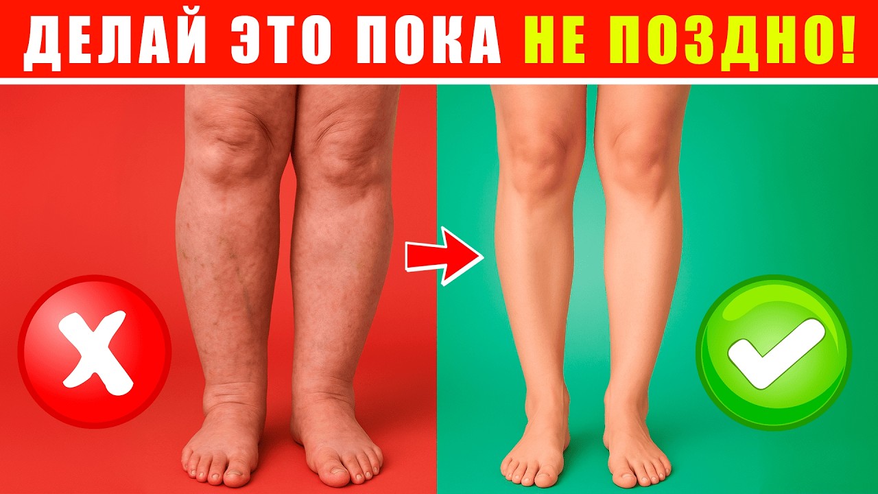 СЕКРЕТ ЛЕГКИХ НОГ! | Сосудистая гимнастика от ОТЕКОВ и УСТАЛОСТИ!