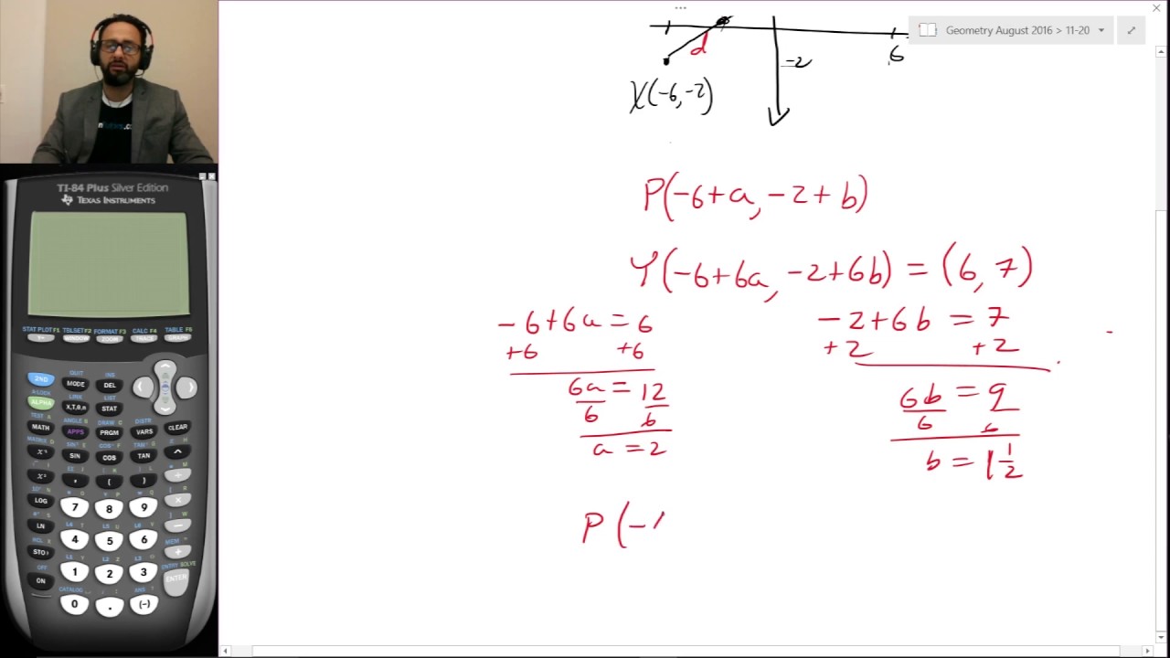 Problem 18, August 2016 Geometry (Common Core) Regents Exam - JuanTutors.com