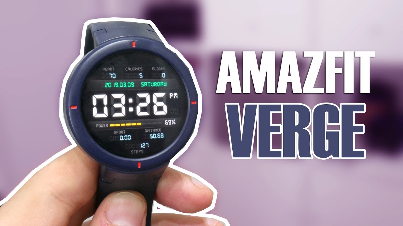 Amazfit Verge, todo lo que necesitas saber sobre este reloj inteligente