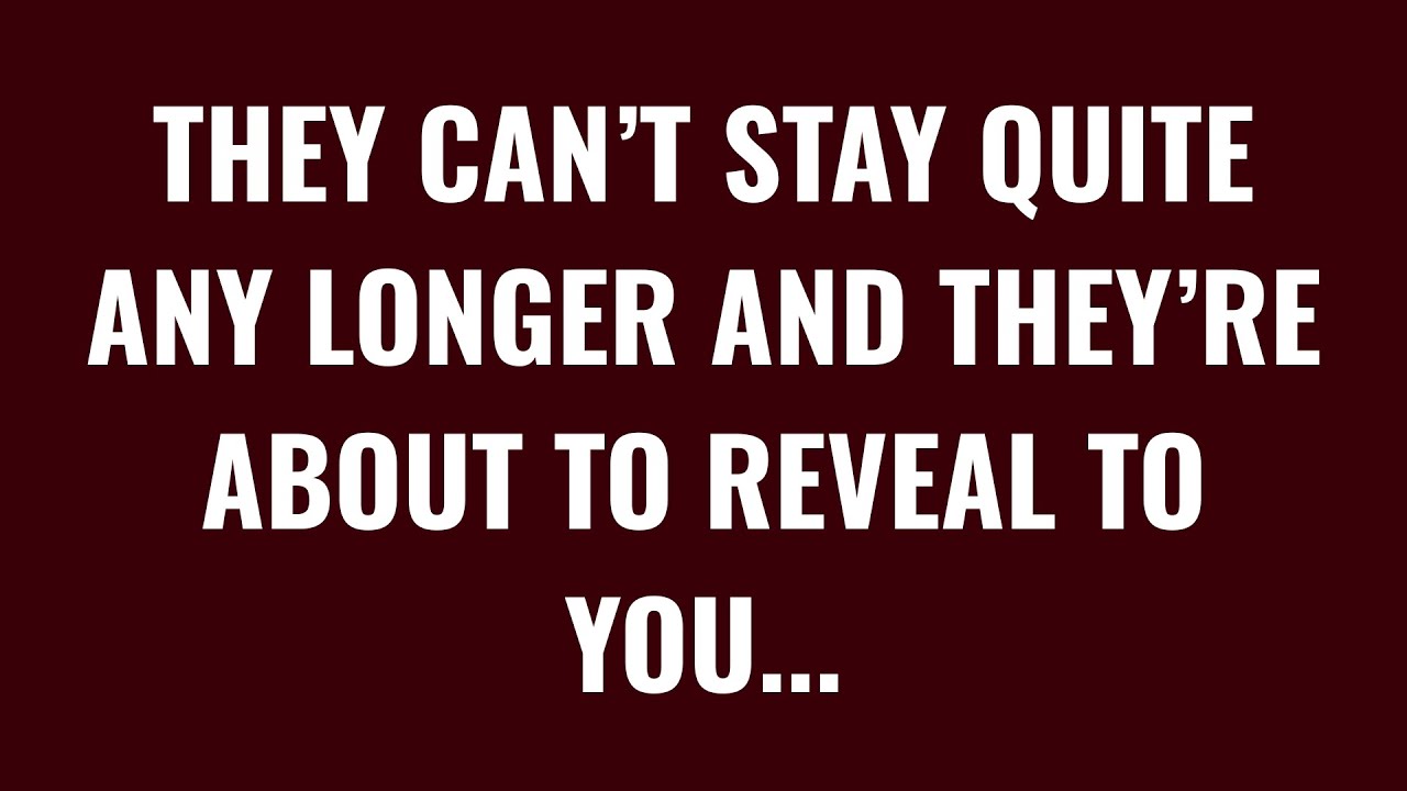 💌They can no longer remain silent, and they are on the brink of disclosing something to you...