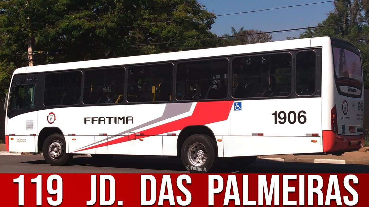 Itinerário Antigo da Linha 119 Taboão X Jardim das Palmeiras! Em Bragança Paulista!