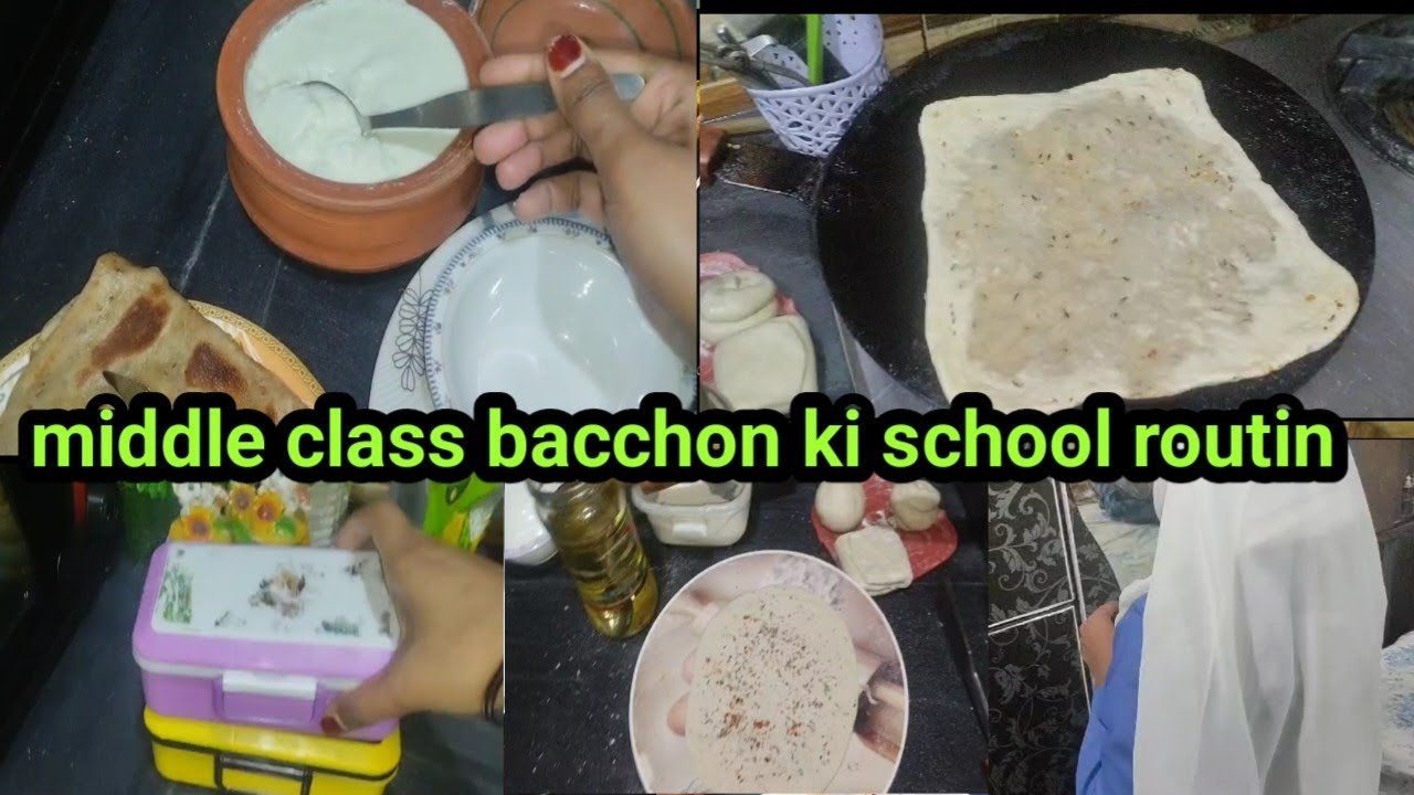Very Best morning routine || Amazing school lunch || Viral video Mon 4 kids family vlog 