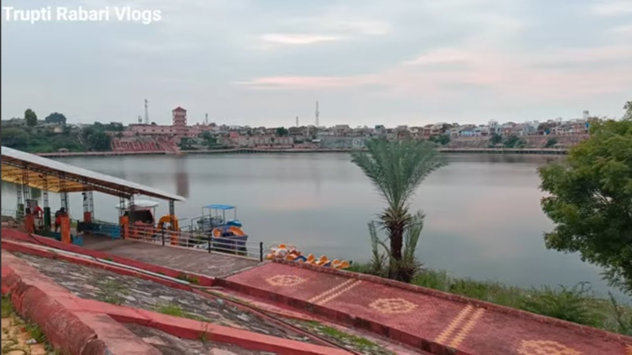 PM MODIJI KE VADNAGAR ME SHARMISTHA LAKE ENJOY KIYA !!!! @Truptirabarivlogs