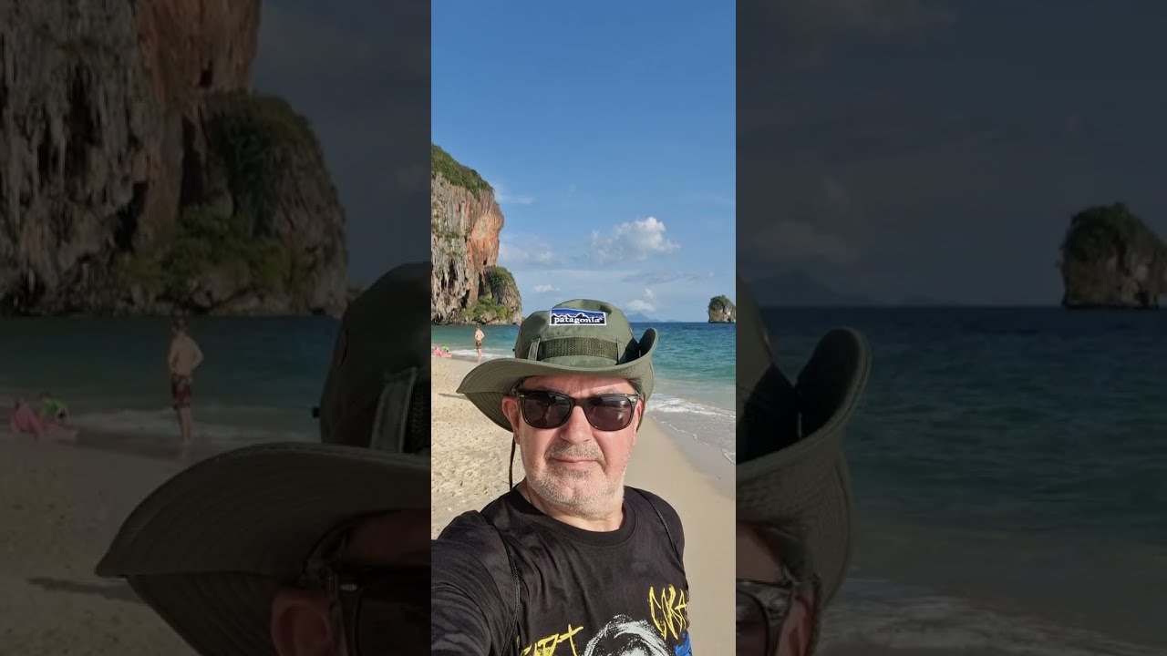The most beautiful Beach in Krabi - Phra Nang Beach 🇹🇭 April 2025