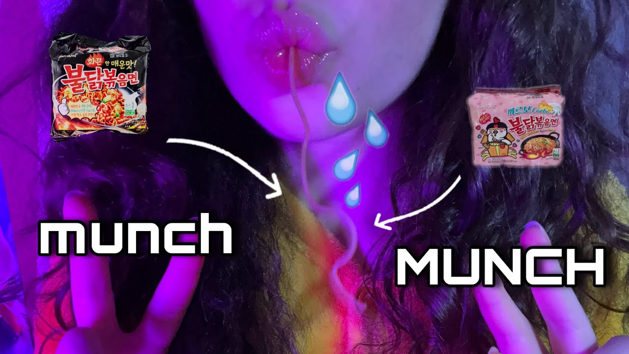 An Unusual ASMR Eating Video 🍽️ + Fit Check! (slurping noodles, oral care mouth sounds, close up)