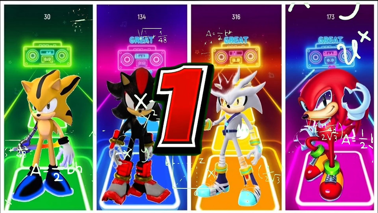 Can They Beat This Beat? 🎧 Sonic Team Rhythm Battle👍🎵