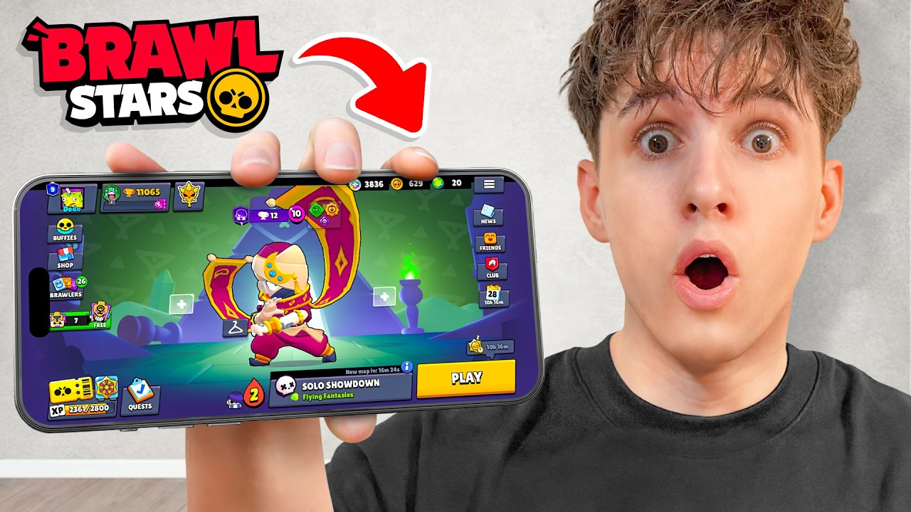 Zahr&aacute;l jsem si Brawl stars Na Mobilu!