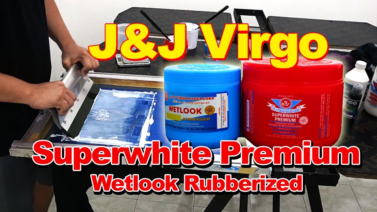 J&J Virgo - Superwhite Premium & Wetlook Rubberize Ink Review