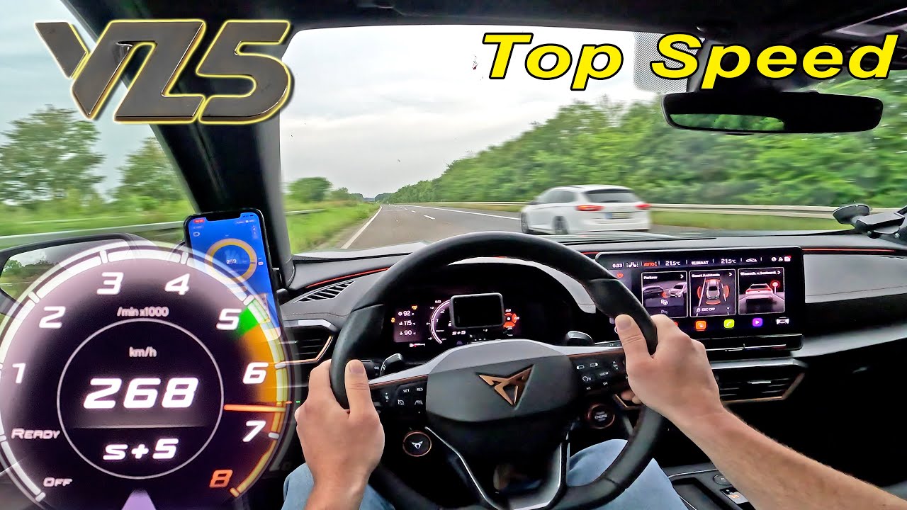 CUPRA FORMENTOR VZ5 is an AUDI RS3 in DISGUISE on the AUTOBAHN!