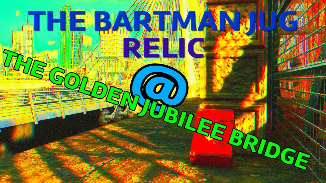 BARTMAN JUG RELIC #5 - Set Complete - Golden Jubilee Bridge