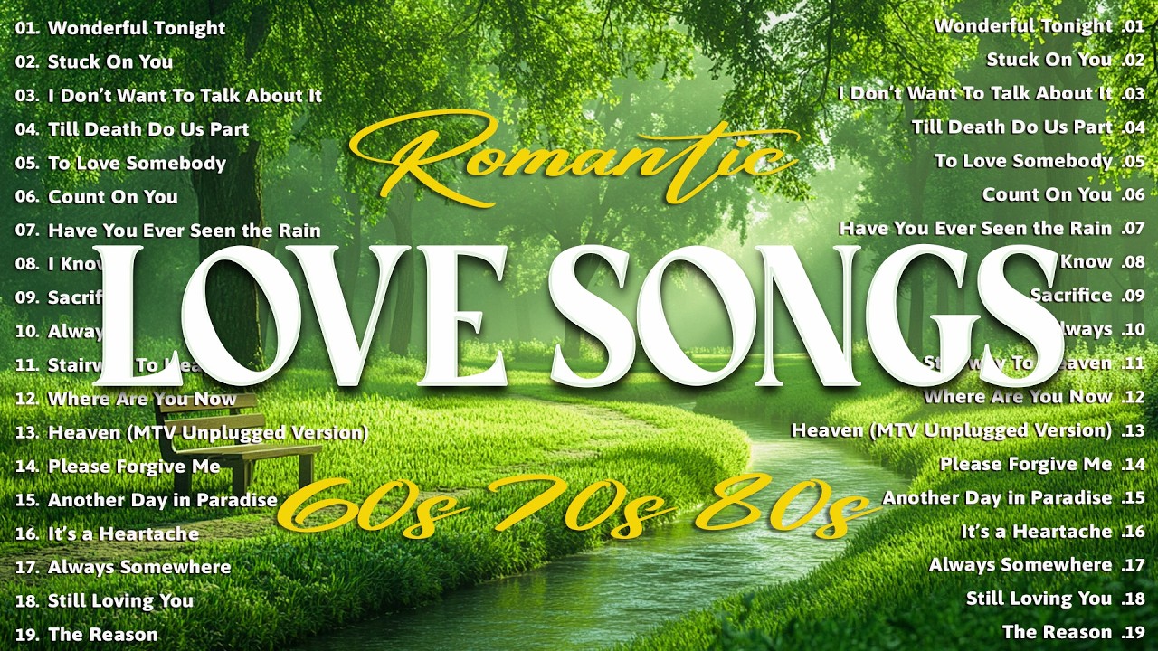 🌹 LOVE SONGS FOR LATE NIGHTS 🎧 FEEL THE MUSIC, FEEL THE LOVE 🌙 SLOW ROCK LOVE SONGS