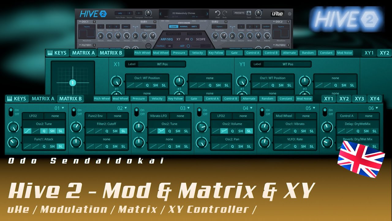 Hive2.1 - Modulation, Matrix & XY #6 | english | uHe