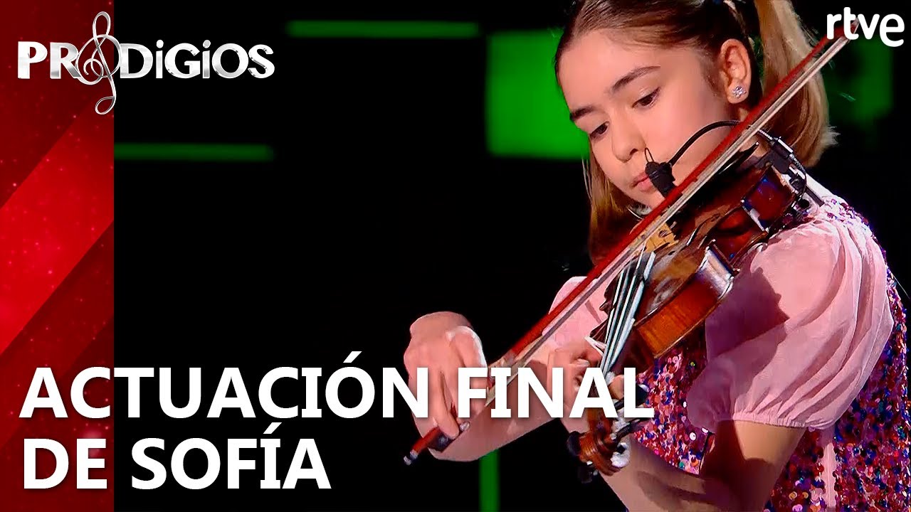 ACTUACIÓN DE SOFÍA (VIOLÍN) | Prodigios | Final