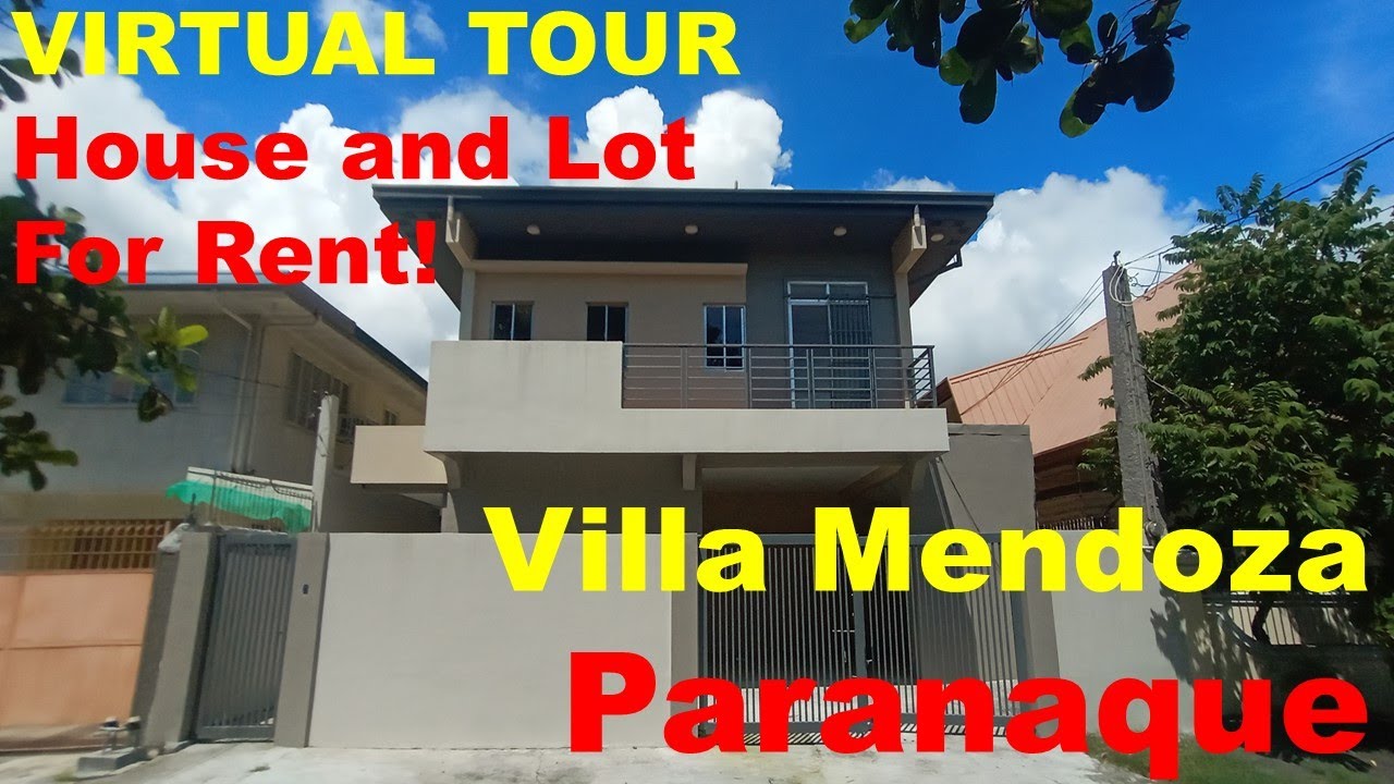 For Rent:  2-Storey House and Lot at Villa Mendoza Subdivision, Paranaque