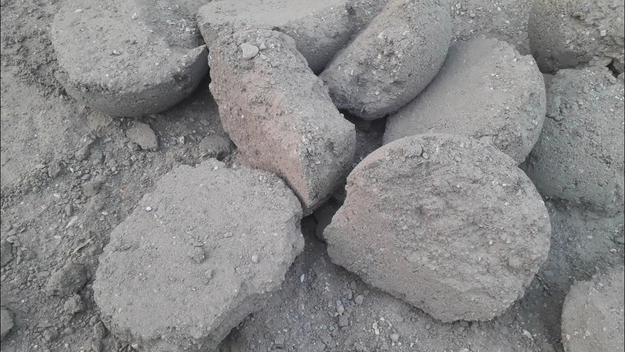 Soft sand mud crumbling ASMR video 🔥