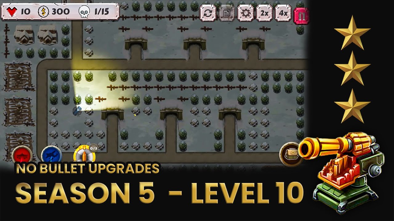 Battle Strategy: Tower Defense - Season 5 Level 10 Walkthrough