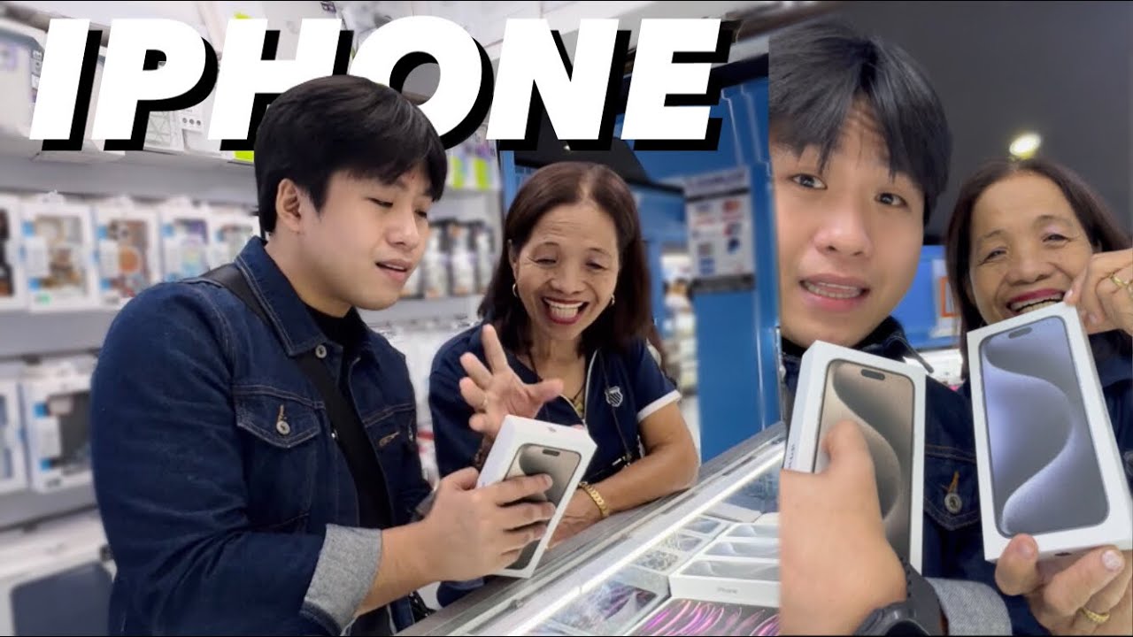 IPHONE 15 PRO MAX SURPRISE | THE AGUINALDOS