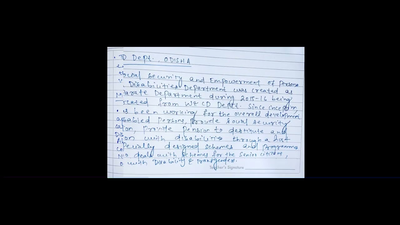 Basics of ssepd department .