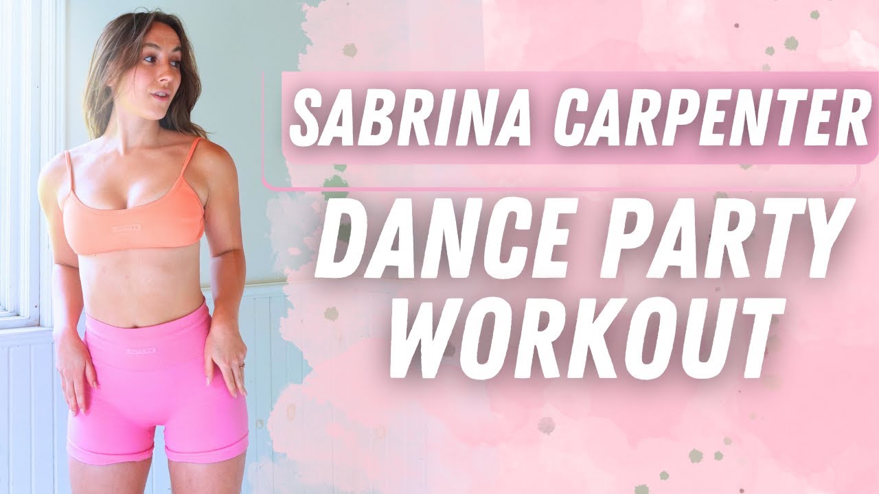 {Dance Workout} 12 MIN SABRINA CARPENTER DANCE PARTY WORKOUT  | Fat Burning | Full Body Cardio