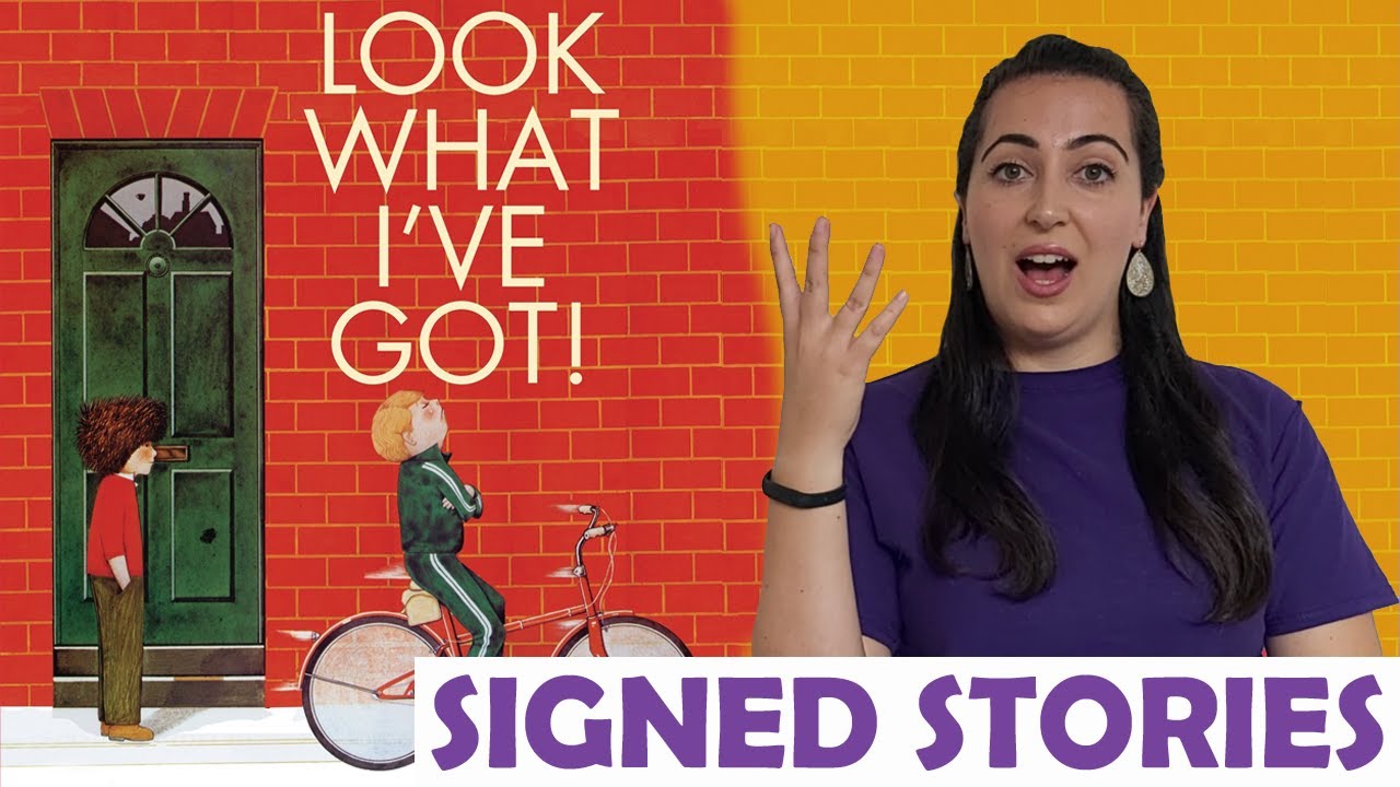 Look What I've Got! by Anthony Browne - Signed Stories - Sign Language | BSL | SSE | Read Aloud