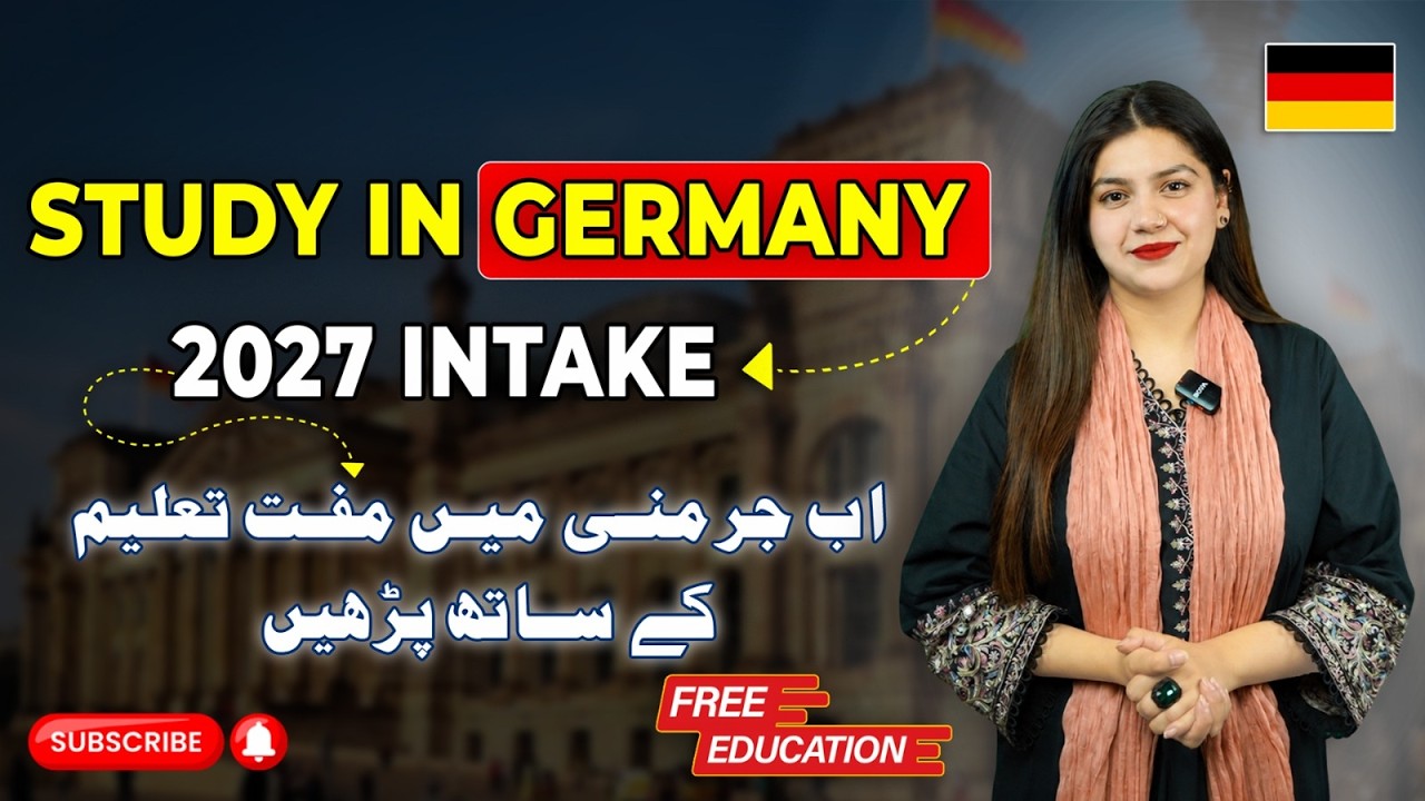Study in Germany 2027 Intake | Is Germany Cheaper Than Studying in Pakistan? | Complete Process