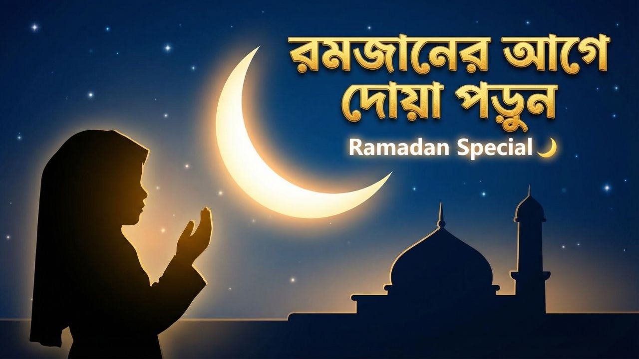 রমজানের আগে দোয়া পড়ুন | Powerful Dua Before Ramadan | Bangla Islamic Reminder
