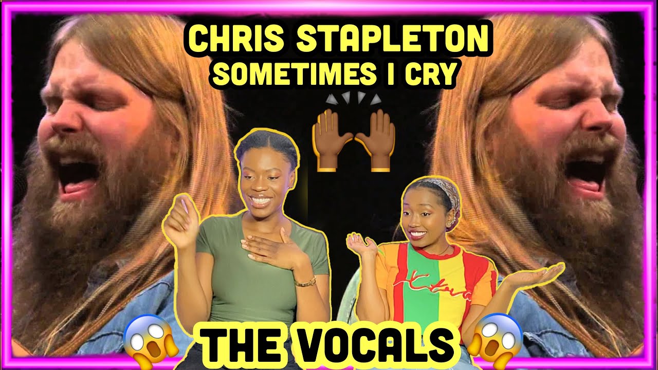 😱BLESSED VOCALS 😱| Chris Stapleton - Sometimes I Cry REACTION