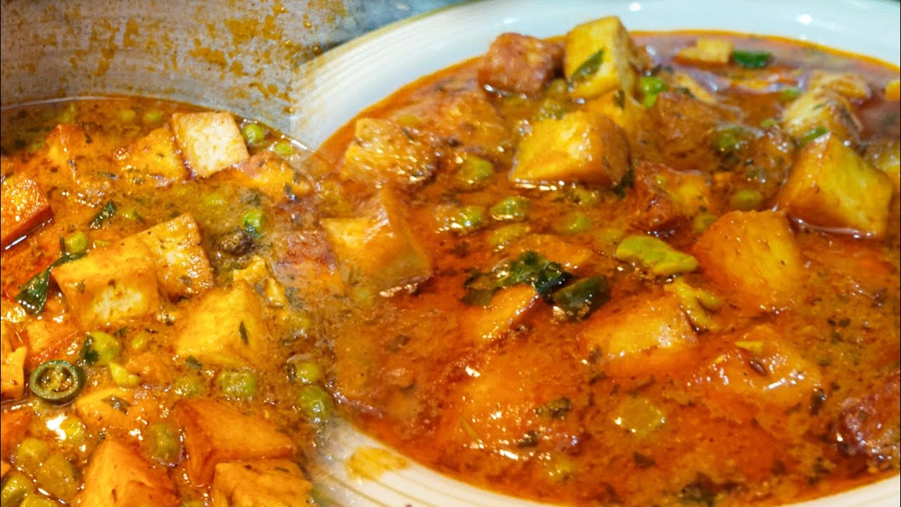 Matar Paneer Ki Sabzi | Easy Dhaba Style Matar Paneer | मटर पनीर की सब्ज़ी