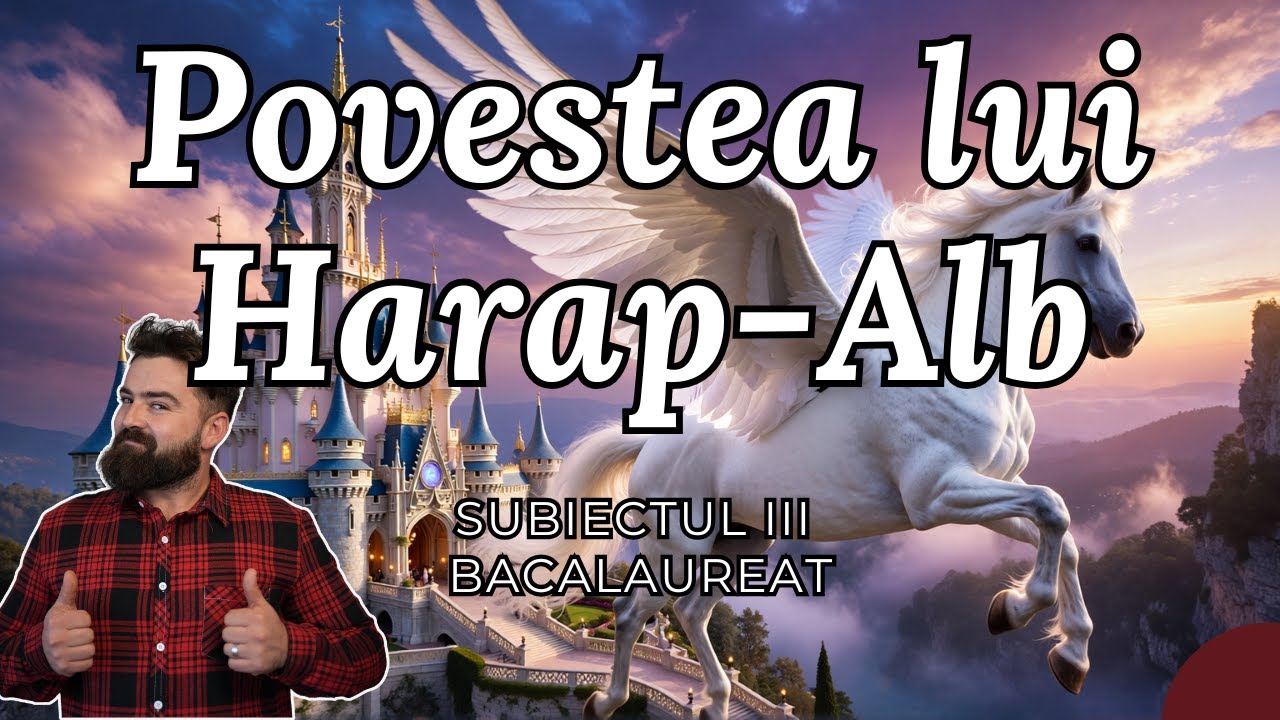 Povestea lui Harap-Alb de Ion Creangă (comentariu Bacalaureat)