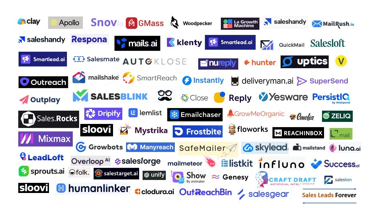 Top List of 50+ Cold Email Outreach Tools for 2025