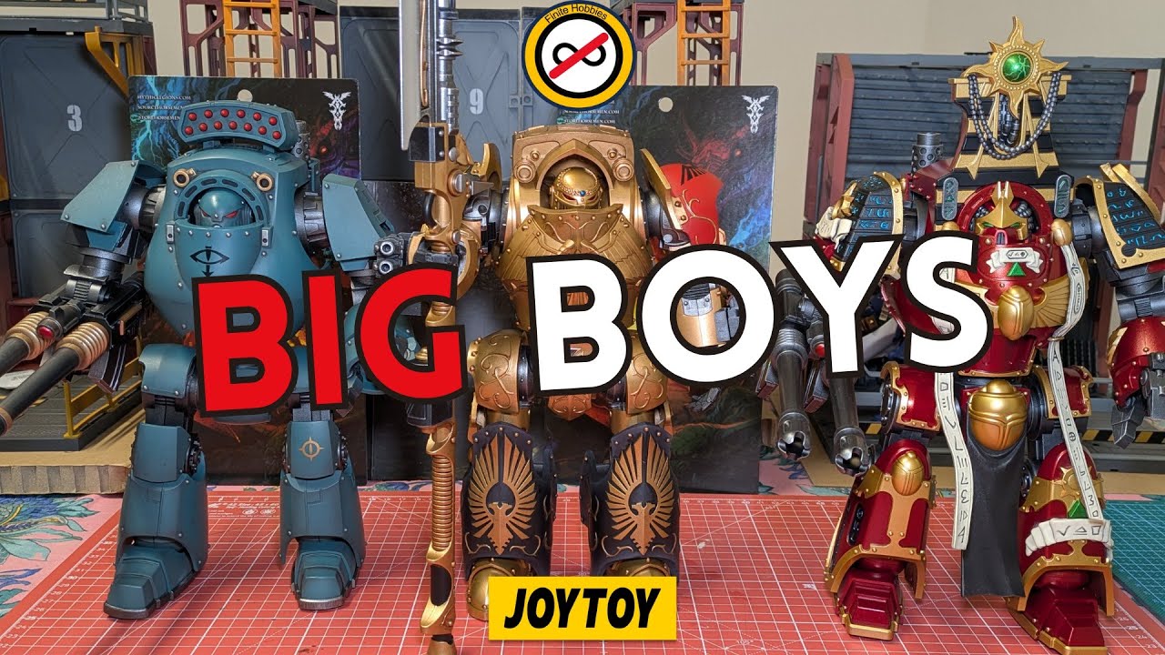 Обзор JOYTOY Contemptor Dreadnought (Warhammer Horus Heresy)