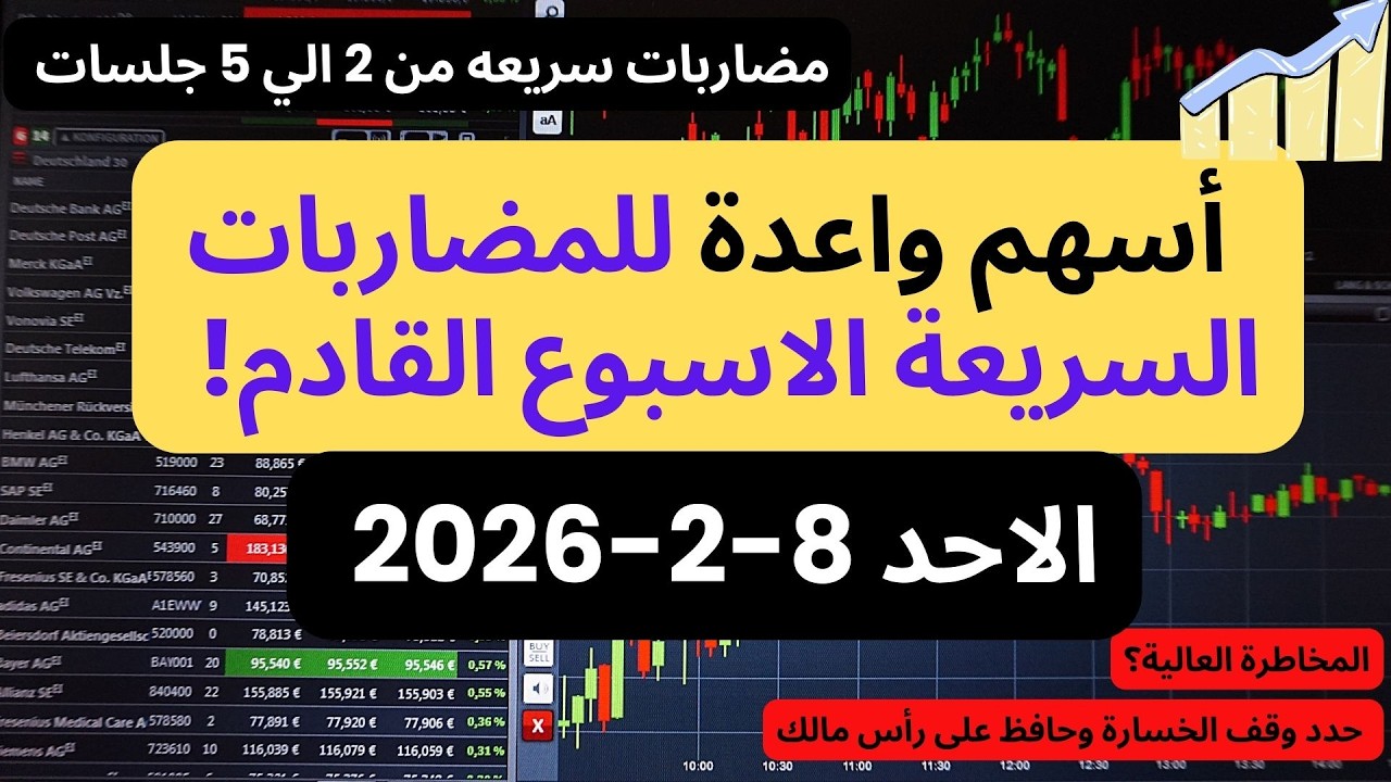 10 اسهم 📈 فيه فرص الاسبوع القادم باذن الله