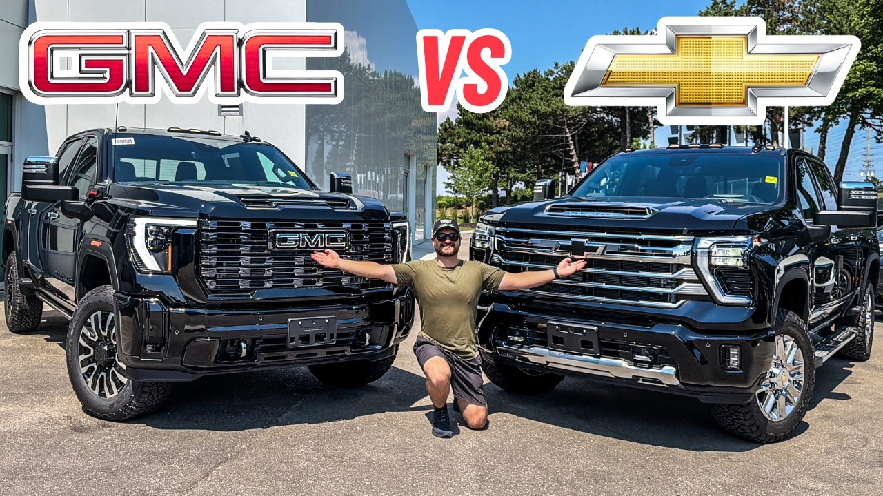 TRUCK SHOWDOWN! GMC Sierra 2500 Denali Ultimate Vs Silverado 2500 High Country - Which Is Better?