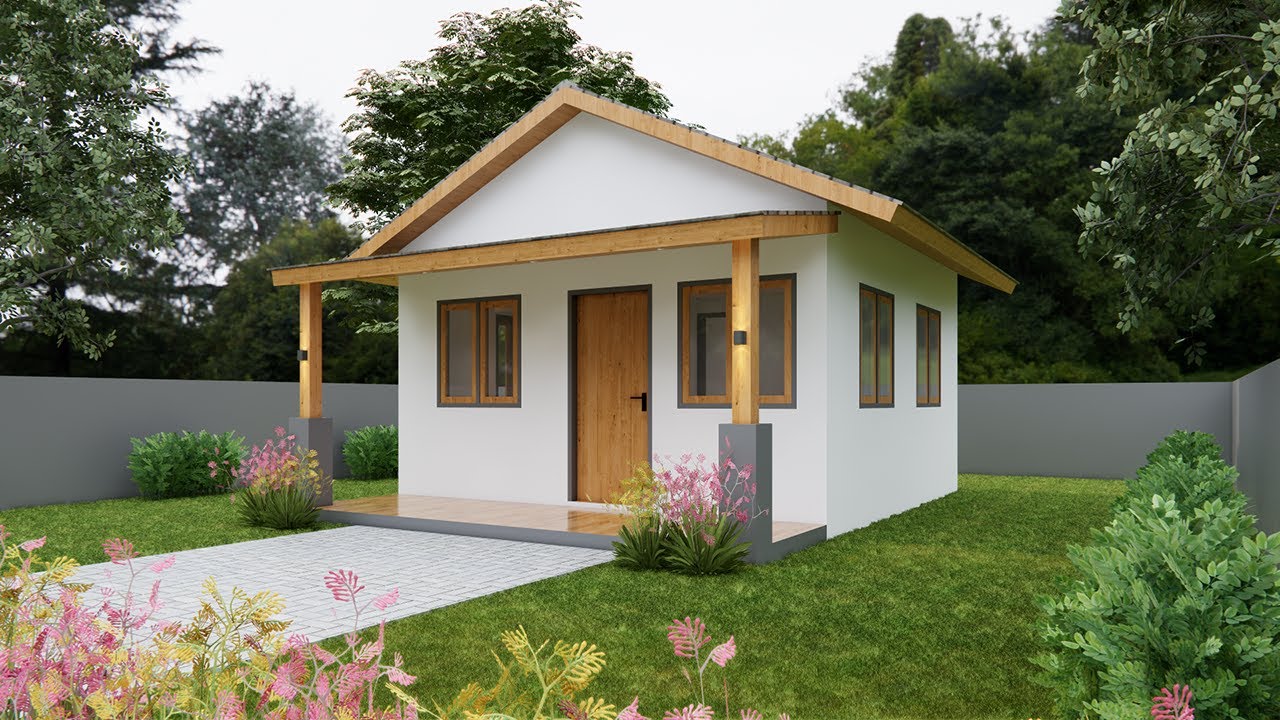 269 Sqft (25 Sqm) 1-Story Small House Design | Small Home Design