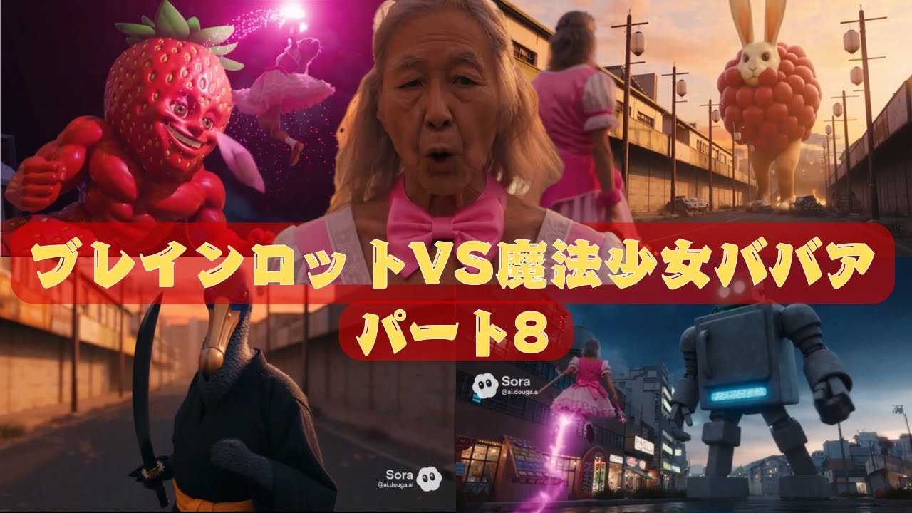 【総集編パート８】イタリアンブレインロットVS魔法少女ババア