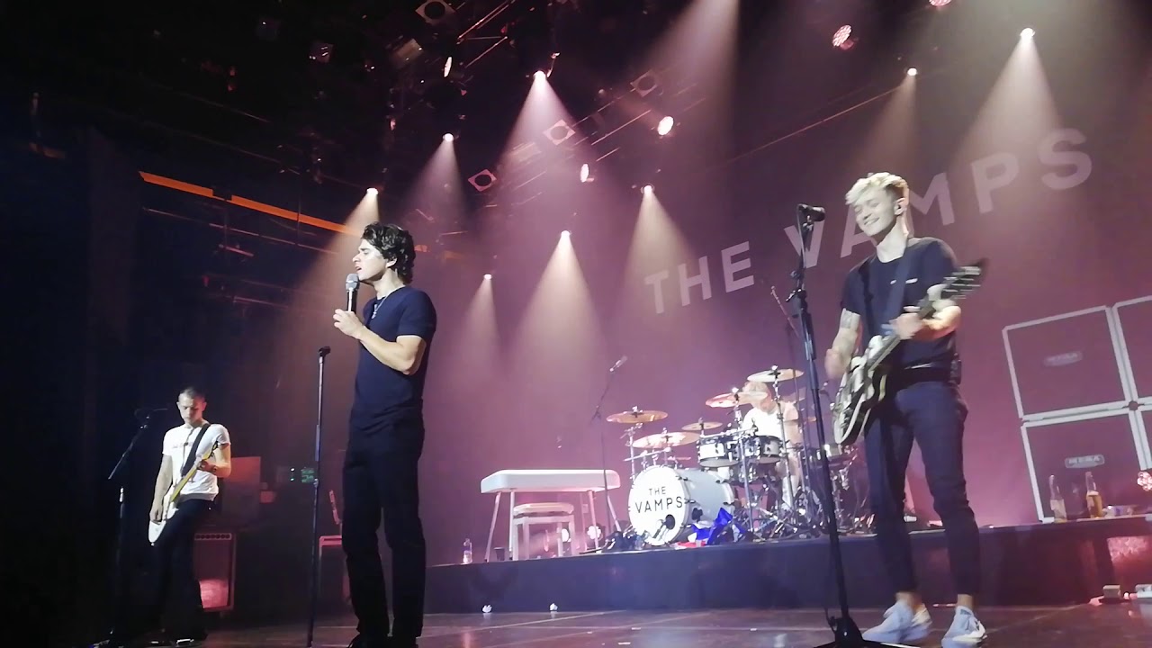 The Vamps - Risk It All, AMSTERDAM MELKWEG THE NETHERLANDS (2 November 2019)