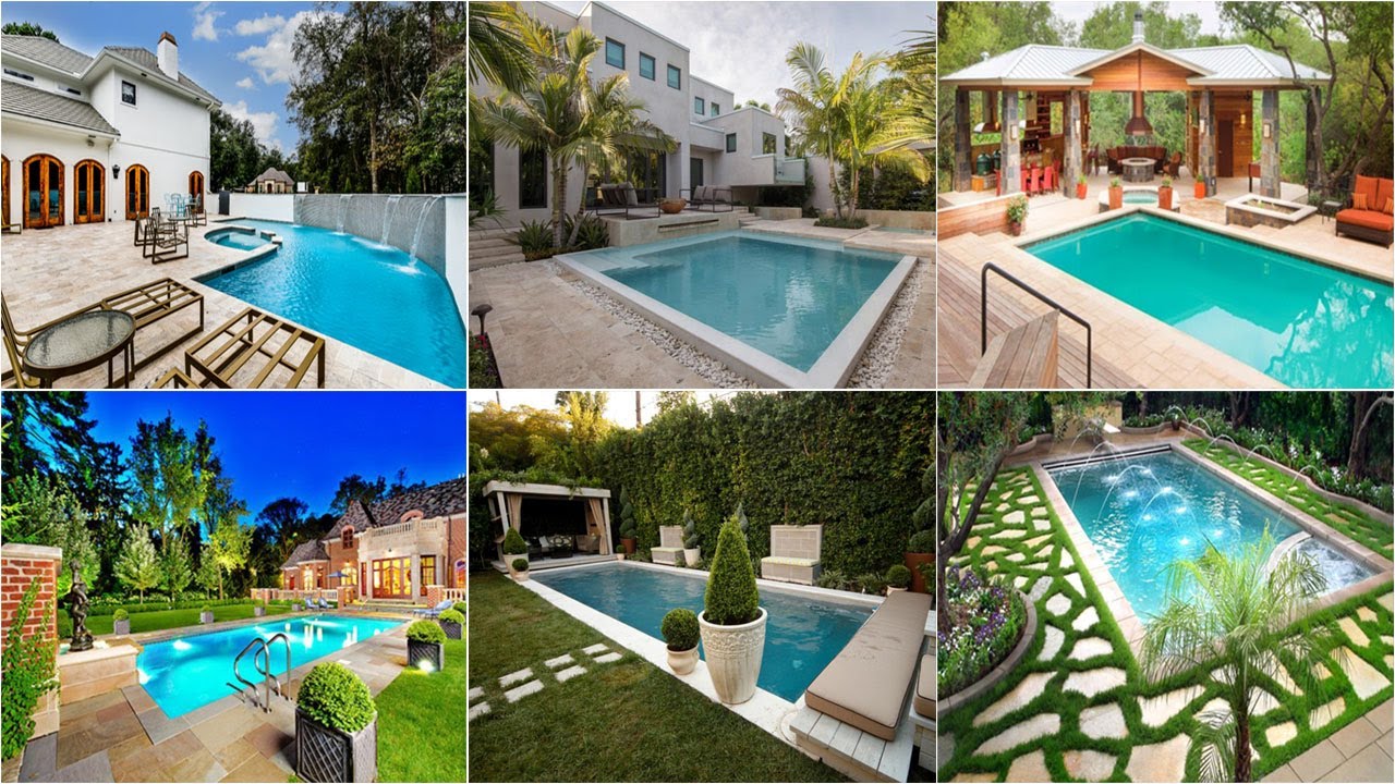 +100 Modern Backyard Swimming Pool Design Ideas 2024 | Swimming Pool and Pool House Design Ideas