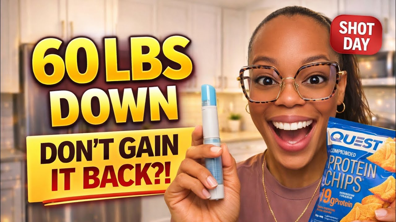 Tirzepatide Weight Loss Update | 60 LBS Down, Maintenance Shot Day + New High Protein Snacks & Q&A