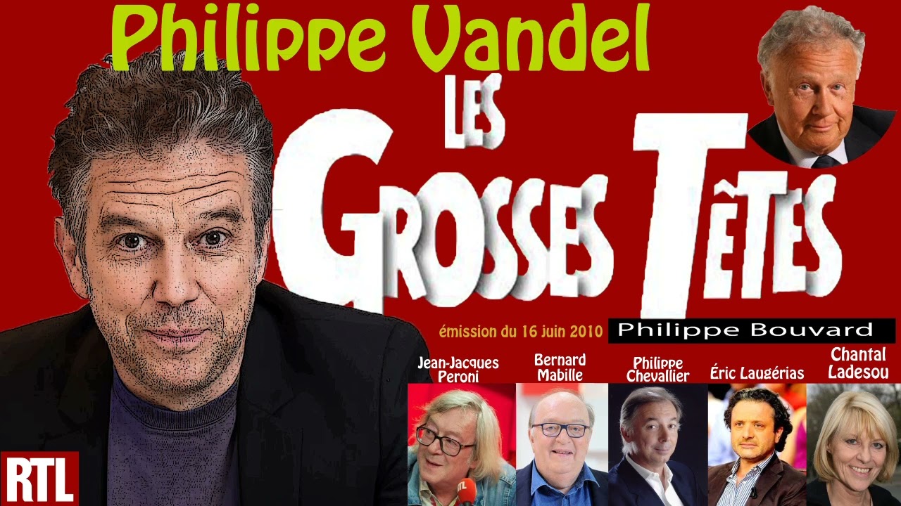 Philippe Vandel dans les Gosses têtes (1er juin 2010)