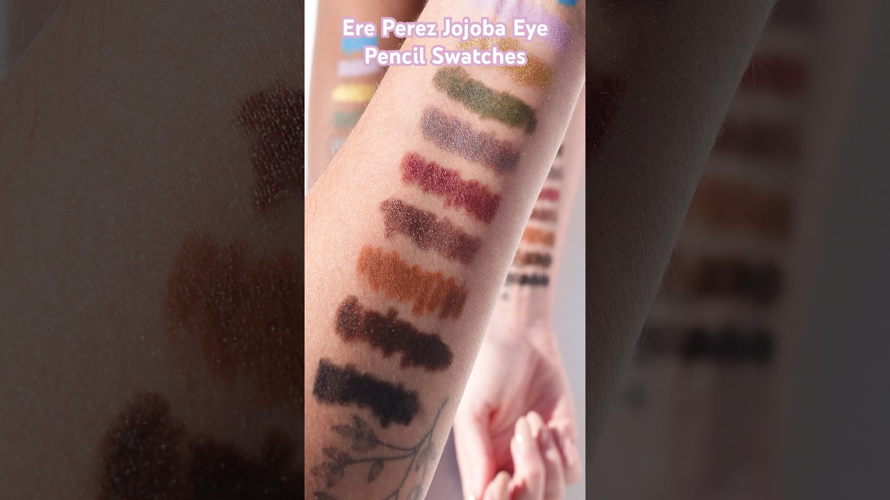 Ere Perez Eye Pencil Swatches 