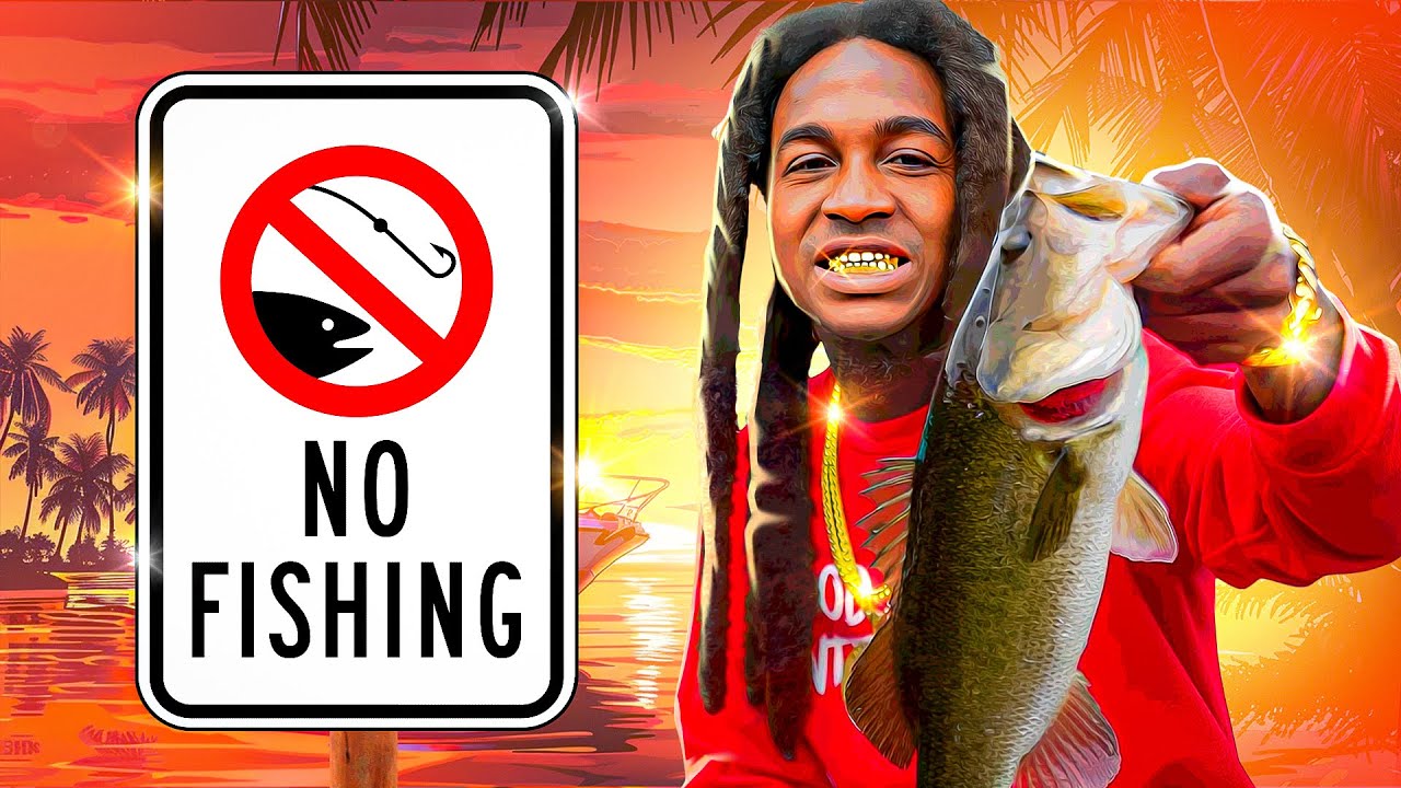 Would you fish here? (NO FISHING sign challenge)