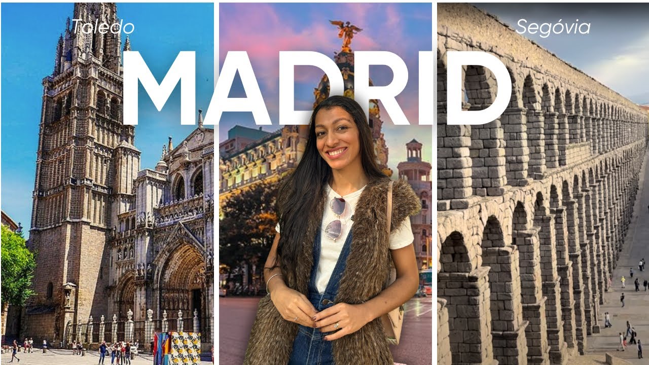 VLOG MADRID em 3 DIAS | Museu Prado, Palácio Real, Toledo, Segóvia e Zoo