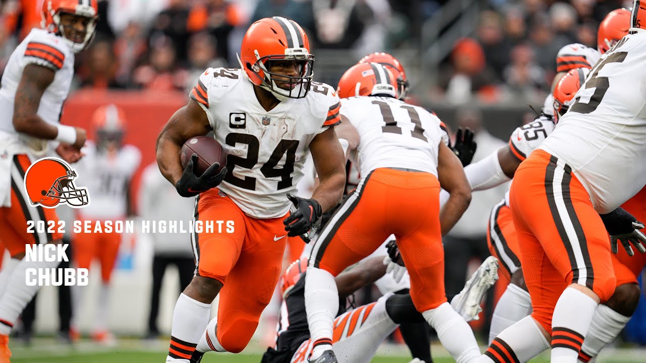 Nick Chubb Top Plays of the 2022 Regular Season