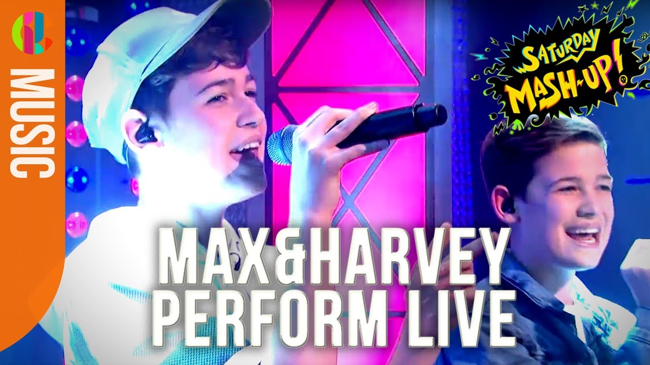 Max & Harvey perform 'Words' | Live on Saturday Mash-Up!