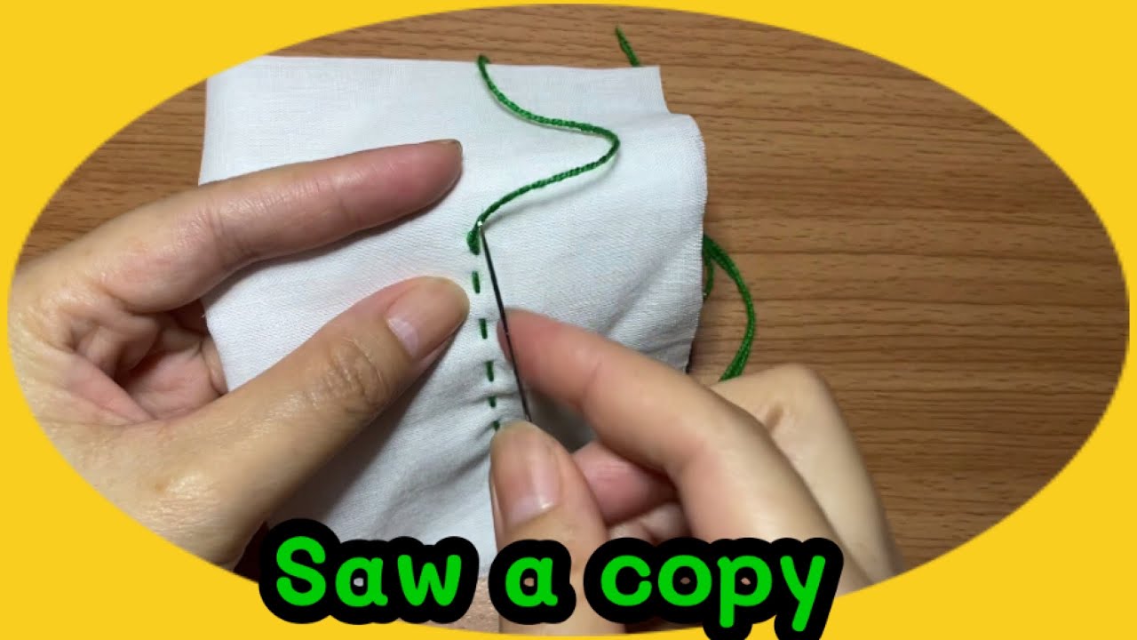 How to Sew by Hand Basic hand sewing| Hand-Sewing | Basic Stitches and Techniques
