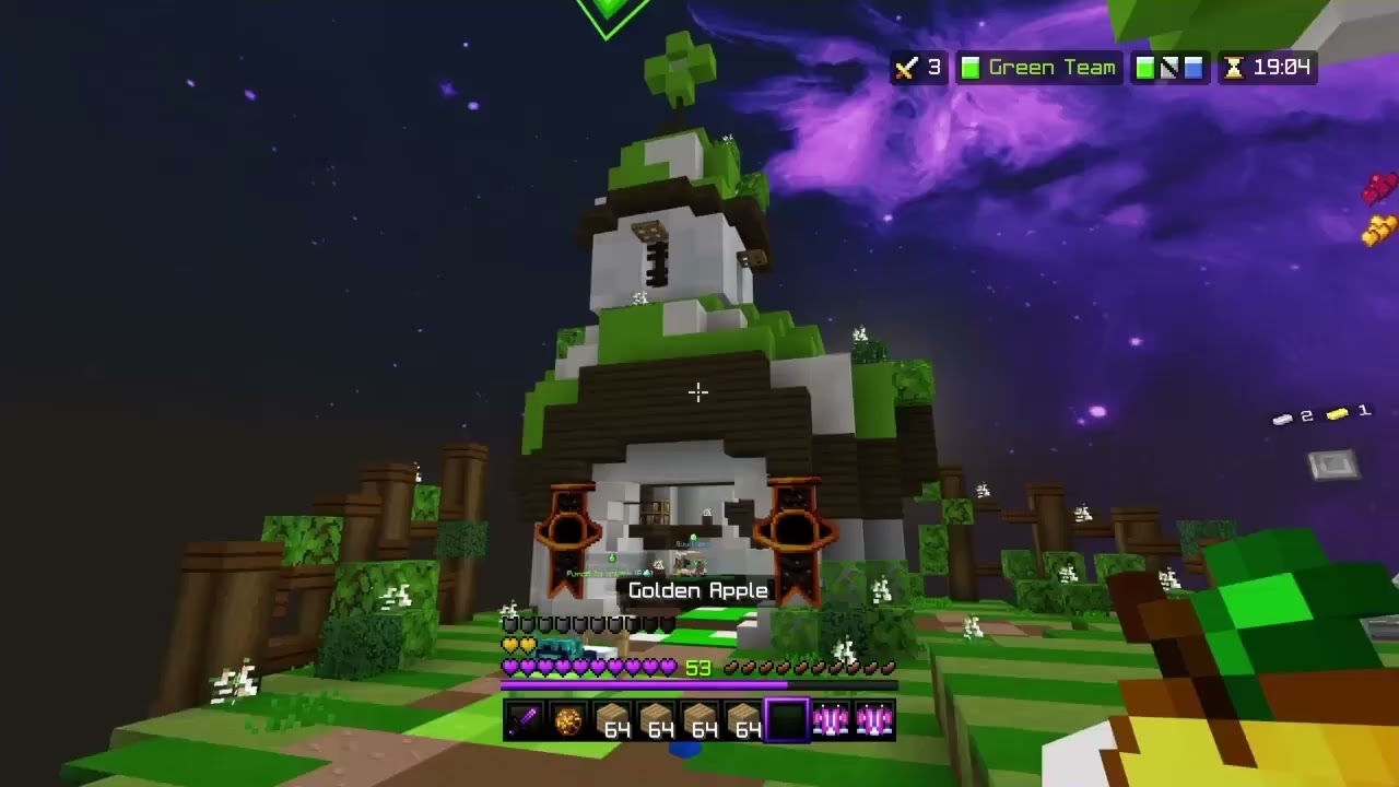 Combo on Hive Bedwars