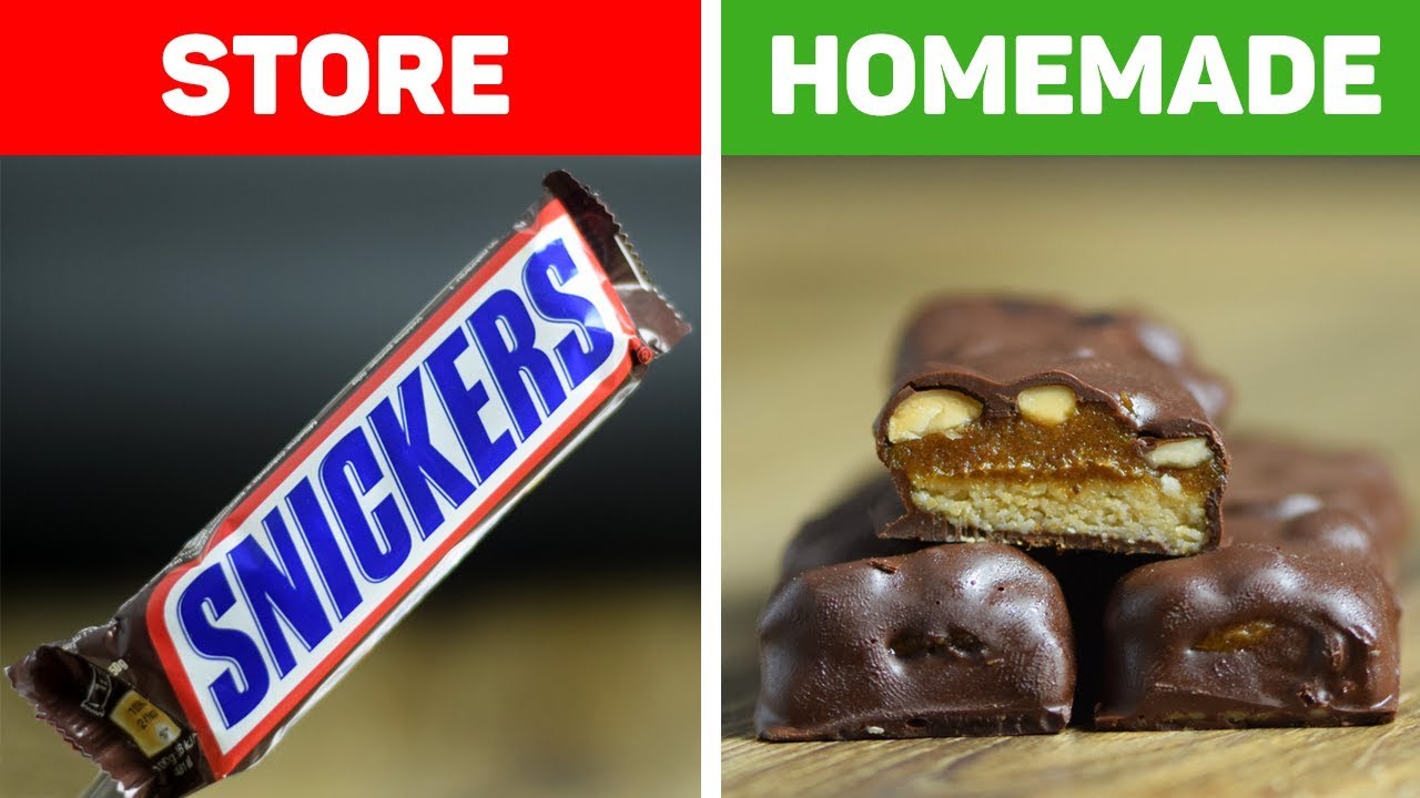 How to Make Healthy Snickers