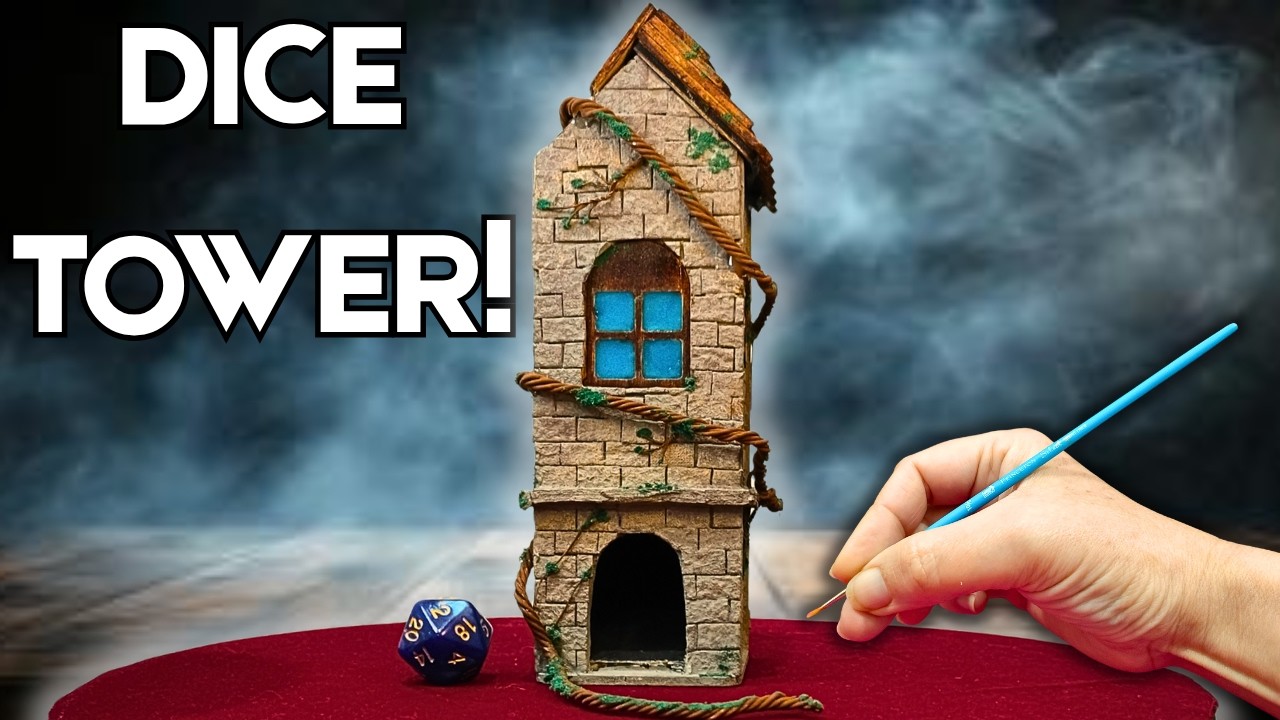 Can I Build a Cool Dice Tower for Less Than $5 ?