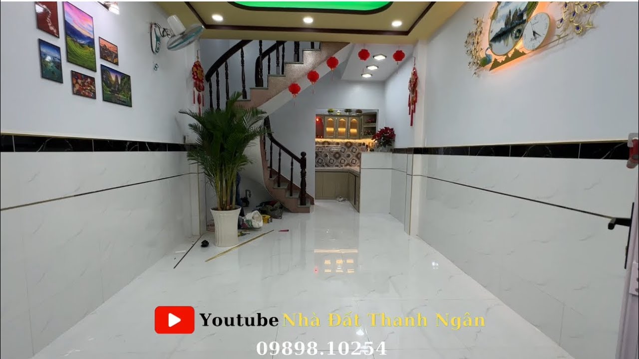 Nhà Bình Tân | Kế Quận 6 chỉ 2 phút , sổ hồng hạng cấp 3 ( ngang 3,6m dài 8m ) 